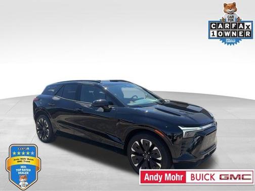 Black 2025 Chevrolet Blazer EV RS