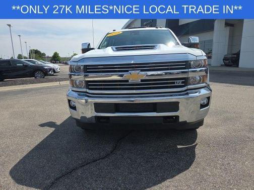 Summit White 2018 Chevrolet Silverado 3500 LTZ