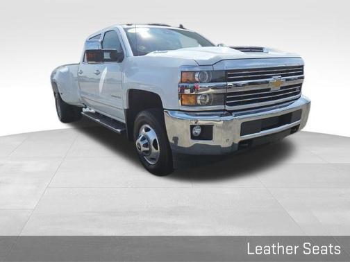 Summit White 2018 Chevrolet Silverado 3500 LTZ