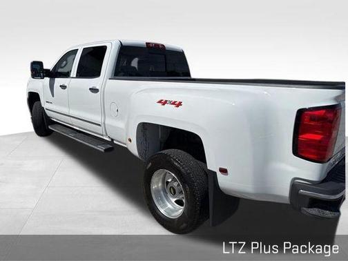 Summit White 2018 Chevrolet Silverado 3500 LTZ