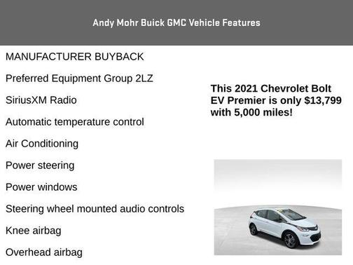 2021 Chevrolet Bolt EV Premier