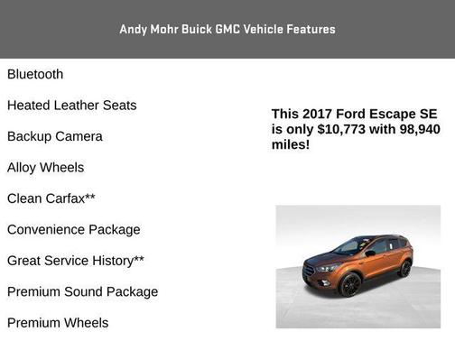 2017 Ford Escape SE