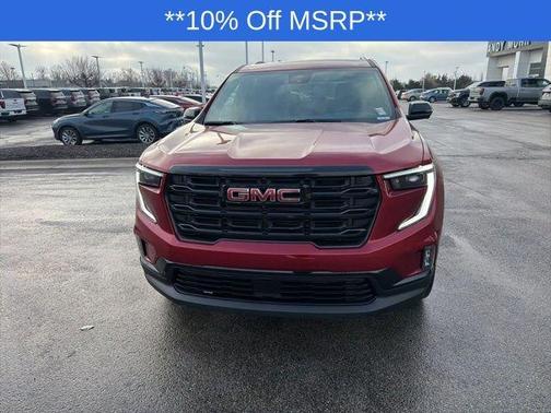 Volcanic Red 2026 GMC Acadia Elevation