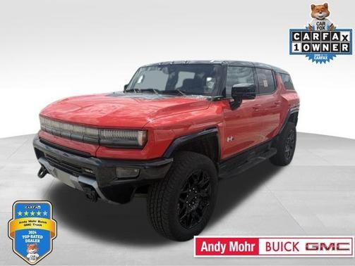Orange 2026 GMC HUMMER EV SUV 2X