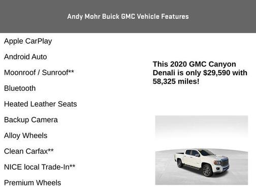 2020 GMC Canyon Denali
