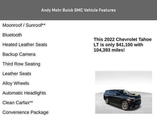 2022 Chevrolet Tahoe LT