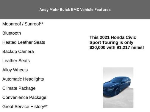 2021 Honda Civic Sport Touring