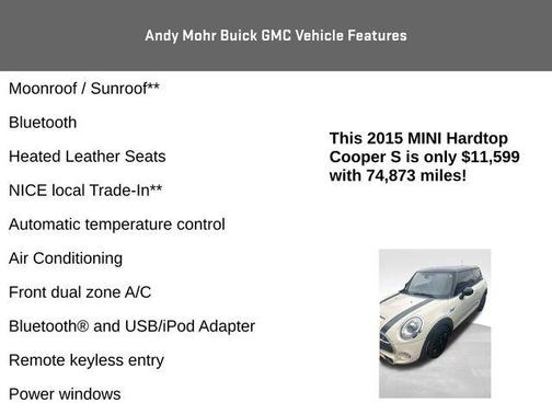 2015 MINI Hardtop Cooper S