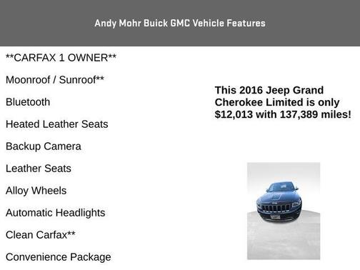 2016 Jeep Grand Cherokee Limited