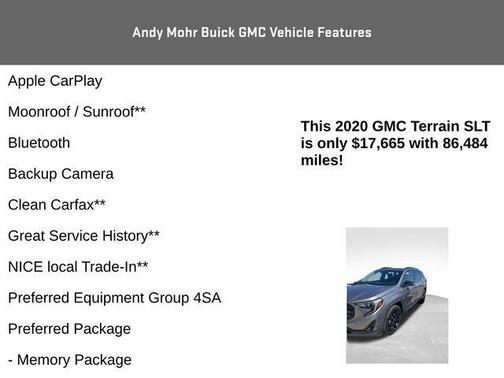 2020 GMC Terrain SLT