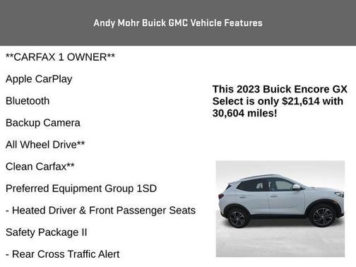 2023 Buick Encore GX Select