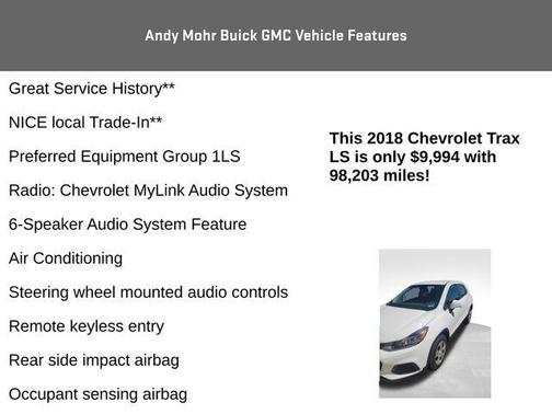 2018 Chevrolet Trax LS