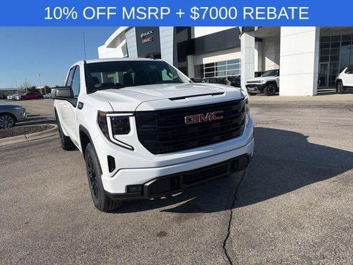 Summit White 2026 GMC Sierra 1500 Elevation