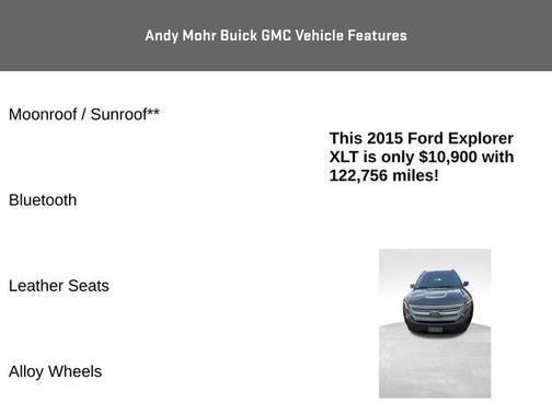 2015 Ford Explorer XLT
