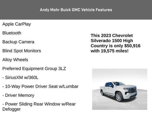 2023 Chevrolet Silverado 1500 High Country