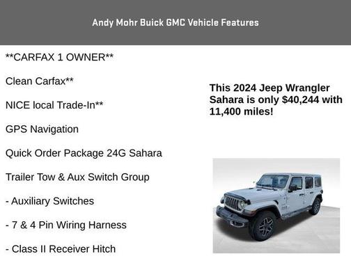 2024 Jeep Wrangler Sahara