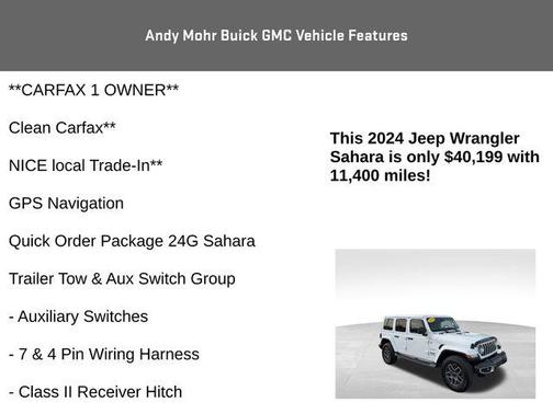 2024 Jeep Wrangler Sahara