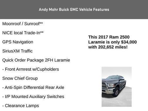 2017 RAM 2500 Laramie