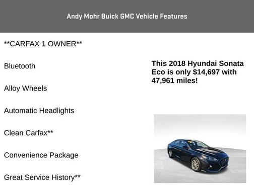 2018 Hyundai SONATA ECO