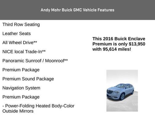 2016 Buick Enclave Premium