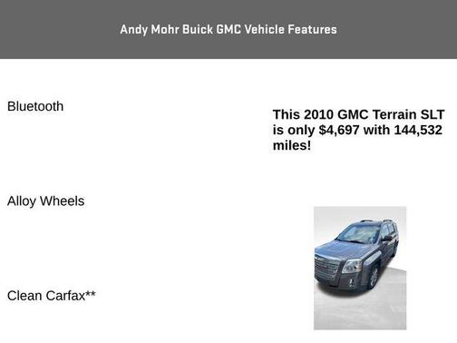 2010 GMC Terrain SLT-1