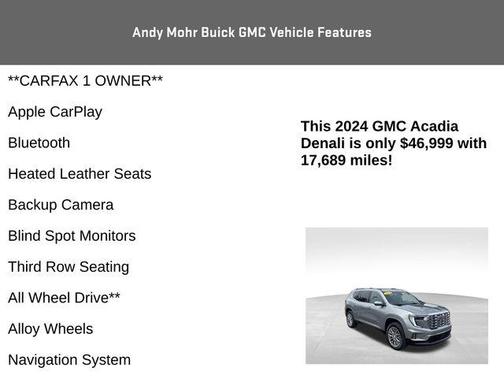 2024 GMC Acadia Denali