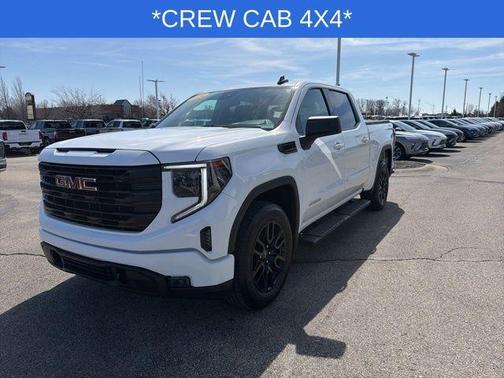 Summit White 2024 GMC Sierra 1500 Elevation