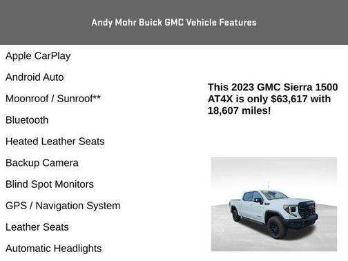 2023 GMC Sierra 1500 AT4X
