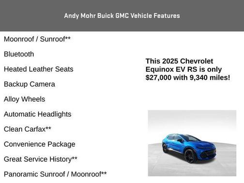 2025 Chevrolet Equinox EV RS