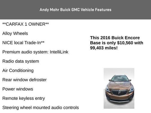 2016 Buick Encore Base