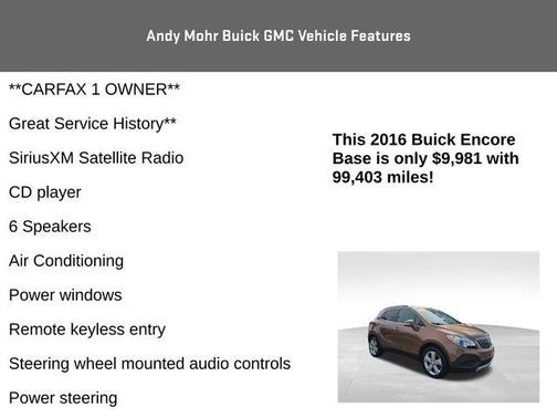 2016 Buick Encore Base