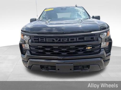 Black 2023 Chevrolet Silverado 1500 Custom
