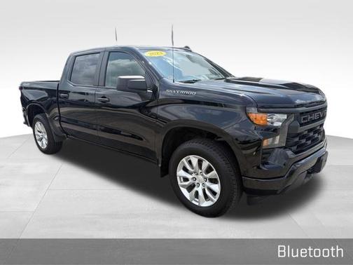 Black 2023 Chevrolet Silverado 1500 Custom