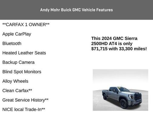 2024 GMC Sierra 2500 AT4