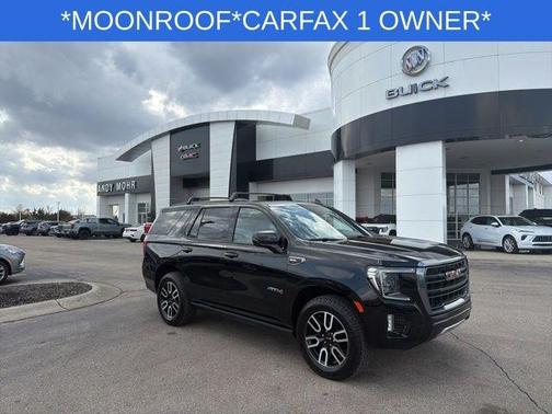 Onyx Black 2022 GMC Yukon AT4