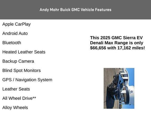 2025 GMC Sierra EV Denali