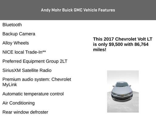 2017 Chevrolet Volt LT