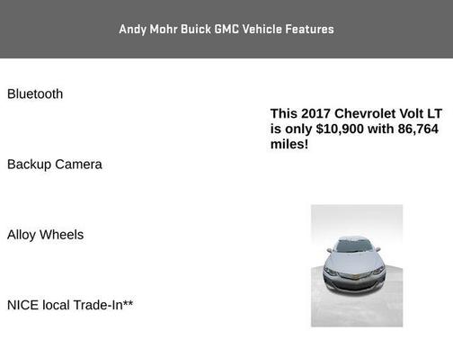 2017 Chevrolet Volt LT