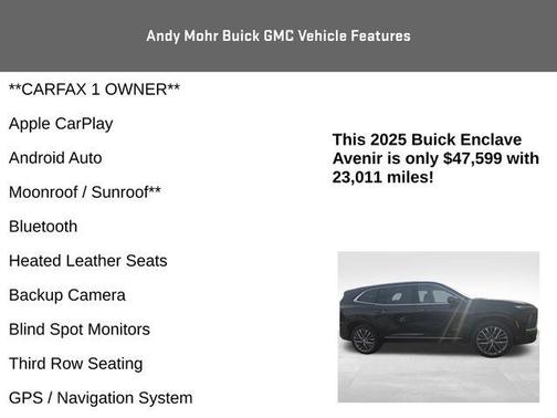 2025 Buick Enclave Avenir