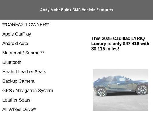 Emerald 2025 Cadillac LYRIQ Luxury