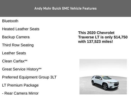 2020 Chevrolet Traverse LT Leather