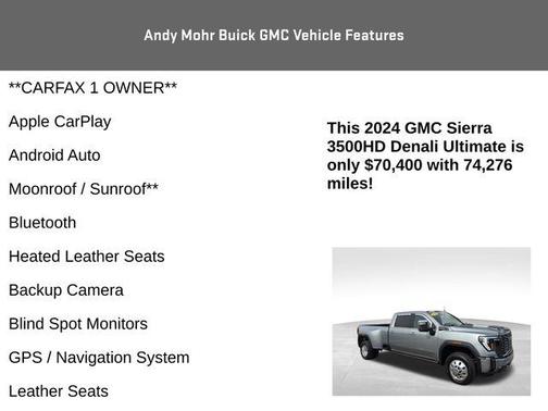 Sterling 2024 GMC Sierra 3500 Denali Ultimate