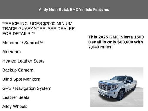 2025 GMC Sierra 1500 Denali