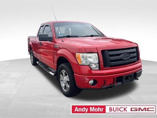 Vermillion Red 2010 Ford F-150 STX SuperCab