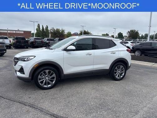 White Frost Tri-Coat 2023 Buick Encore GX Essence