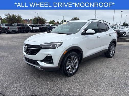 White Frost Tri-Coat 2023 Buick Encore GX Essence