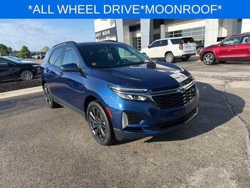 Blue 2023 Chevrolet Equinox RS