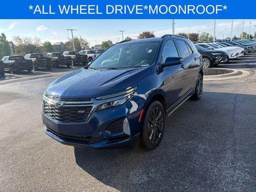 Blue 2023 Chevrolet Equinox RS