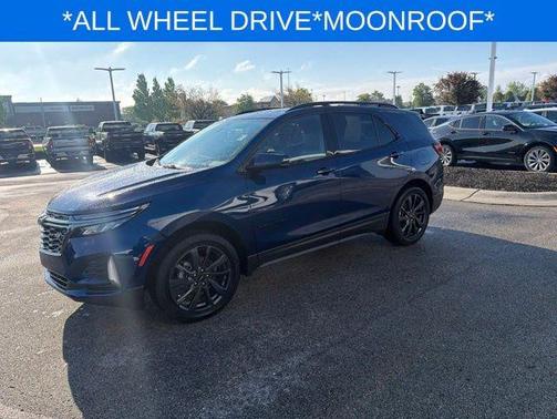 Blue 2023 Chevrolet Equinox RS