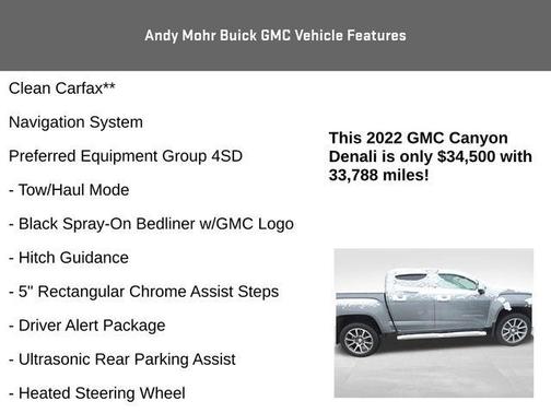 2022 GMC Canyon Denali